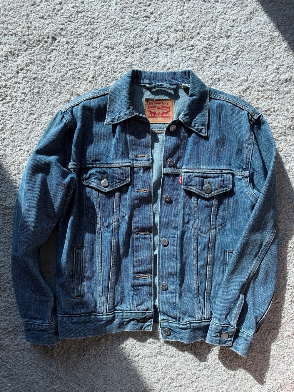Levi's Blue Denim Trucker Jacket